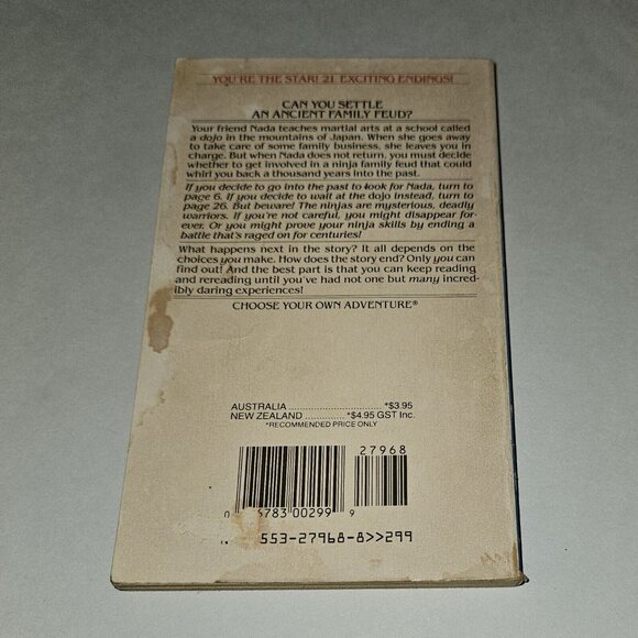 5 Choose Your Own Adventure Book Lot Secret Return Ninja Earthquake Nightmare - Picture 6 of 16